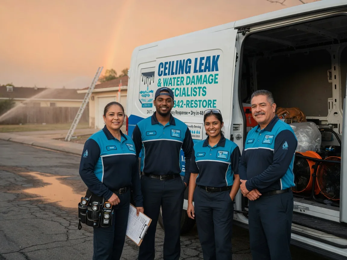 Ceiling Leak Cleanup company in Mountain Home, TX